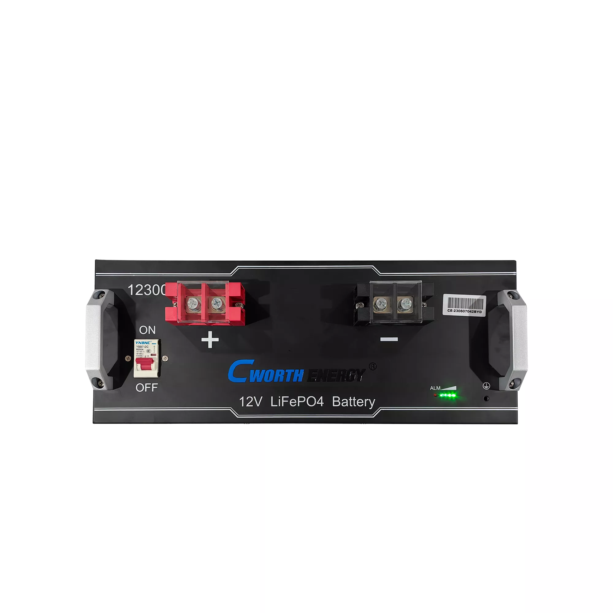 CE-LBT-12100 — 12V / 100Ah LiFePO4 Lithium Battery - Image 2
